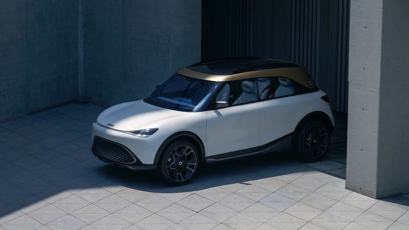 Das Concept #1 gab im Herbst 2021 einen Ausblick auf das erste Modell der neuen Marke Smart.