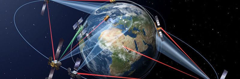 Satellitenkommunikation: Beim Datenaustausch zwischen Erde und Satellit setzt die ESA auf hochgenaue optische Wellenlängenmessgeräte.