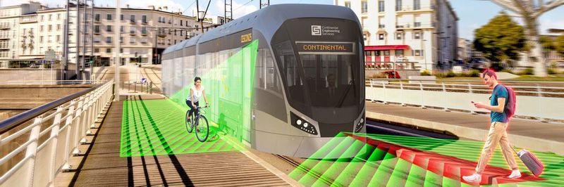 Das neue Head-up-Display soll ein Plus an Sicherheit und Komfort in Schienenfahrzeugen sorgen.