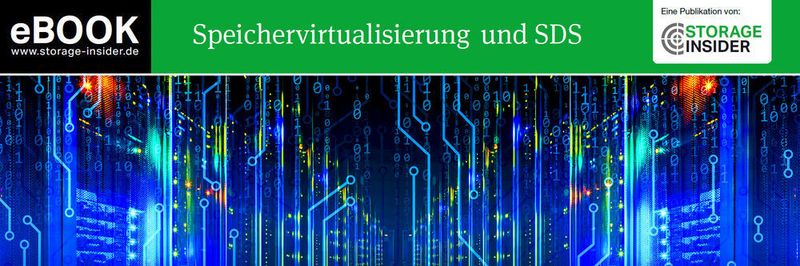 Was sind die Vorteile von Software-Defined Storage (SDS)? Und wie virtualisiert man als Unternehmen die Speicherressourcen? Unser neues, kostenloses eBook „Speichervirtualisierung und SDS“ erläutert in vier Kapiteln alles Wissenswerte zum Thema.