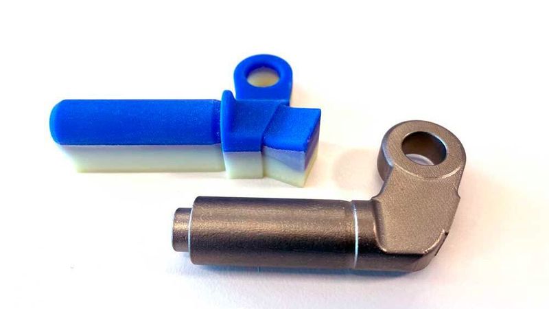 Feinguss-Prototypen werden bei Feinguss Blank mithilfe 3D-gedruckter Wachsmodelle erstellt.