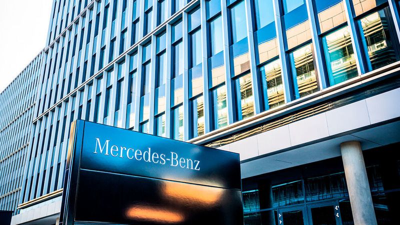 Die Zentrale der Mercedes-Benz-Gruppe in Stuttgart-Untertürkheim.