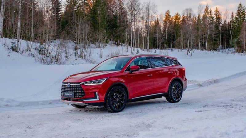Der BYD Tang hatte im Test des NAF die geringste Abweichung zur angegebenen Normreichweite.