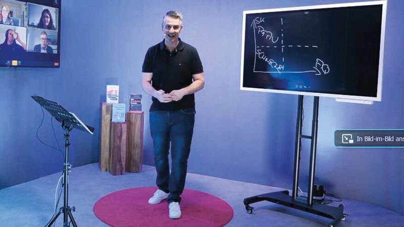 Jörg Mosler stellte seinen Fünf-Punkte-Plan zur Nachwuchsgewinnung vor.