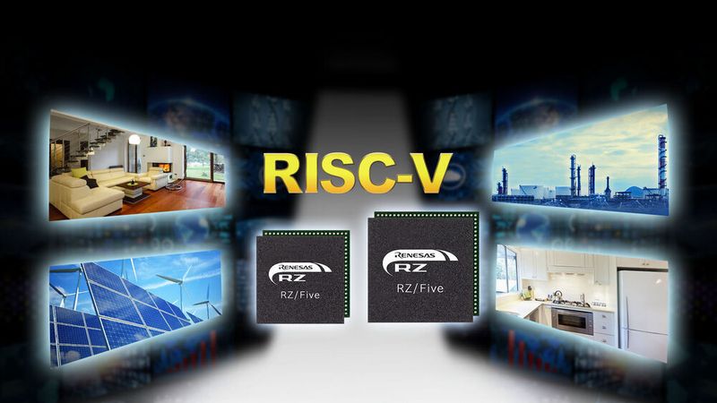 Renesas erweitert seine RZ-Familie sparsamer Allzweckcontroller um ein pinkompatibles RISC-V-Modell.