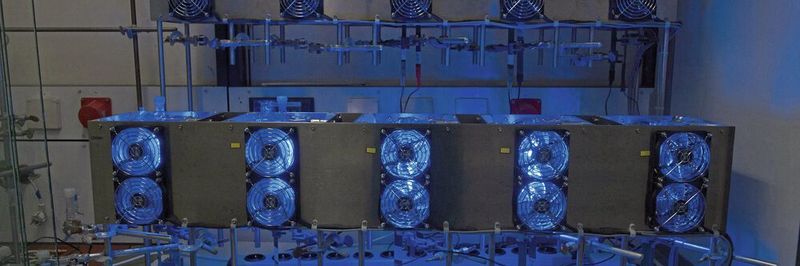 Gelingt hier die Wasserstoffsynthese direkt aus Sonnenlicht und ohne den Umweg über die Elektrolyse?