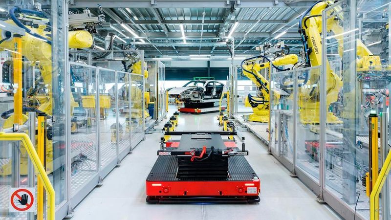Porsche stoppt ab Mittwoch die Taycan-Produktion in Zuffenhausen.