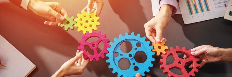 Many gears have to mesh to make a project successful.
