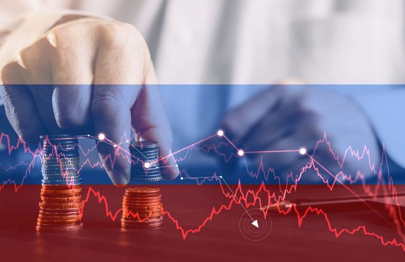 Verhängte Sanktionen und ruhende Geschäftsbeziehungen infolge des russischen Einmarsches in die Ukraine werden die Wirtschaft Russlands schwer treffen.