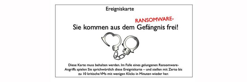 Zerto ermöglicht schnelle Wiederherstellung nach Ransomware-Angriffen und hat nun die Aktion „Sie kommen aus dem Ransomware-Gefängnis frei“ ins Leben gerufen.