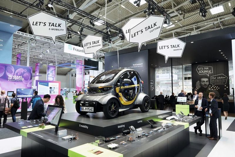 Zur diesjährigen Messe in München werden vor allem Technologien zum Fertigen innovativer Komponenten für die zukünftige Mobilität präsentiert.