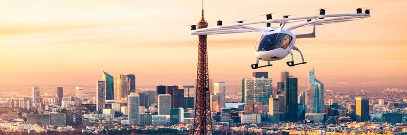Nach erfolgreichen Versuchsflügen im Rahmen des Paris Air Forums 2021 haben in Paris Tests für den Einsatz von Flugtaxis bei den Olympischen Spielen 2024 begonnen.