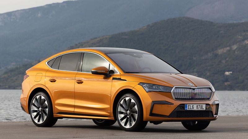 Skoda hat den Enyaq als Coupé aufgelegt.