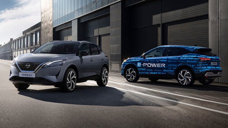 Nissan setzt beim Qashqai auf einen seriellen Hybrid.