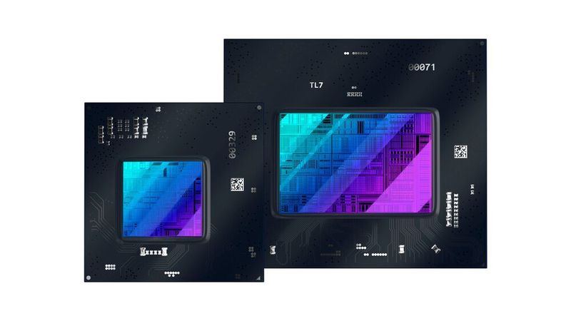 Die Arc-7-Topmodelle von Intels neuen Grafikprozessoren kommen mit bis zu 4.096 Shader-Einheiten und sollen den Platzhirschen Nvidia und AMD Paroli im Desktop- und Workstation-Bereich bieten. Zunächst führt der Konzern jedoch die kleineren Arc-3-Modelle für Notebooks ein.