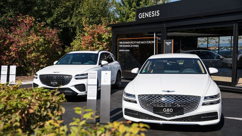 Genesis ist aktuell mit seiner „Mobile Lounge“ auf Städtetour.