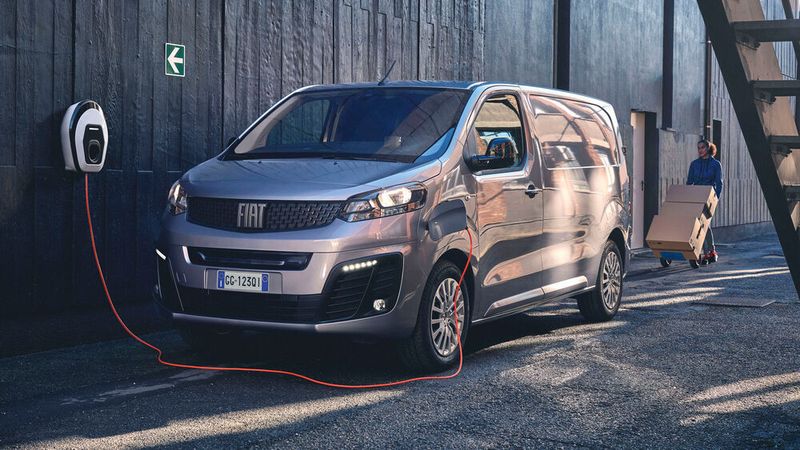 Bei Fiat geht mit dem E-Scudo bald der zweite Elektrotransporter an den Start.