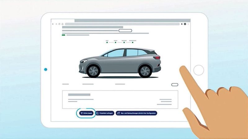 Volkswagen hat das Onlineleasing für ID-Modelle gestartet.