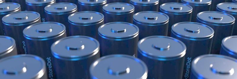 Zylindrische Zellen von Storedot. Das israelische Unternehmen hat nun Volvo als Investor gewinnen können.