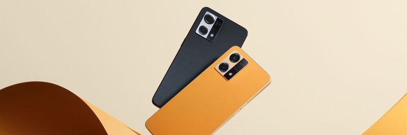 Das nur 7,49 Millimeter schlanke Oppo Reno7 erscheint im Retro-Stil in Deutschland.