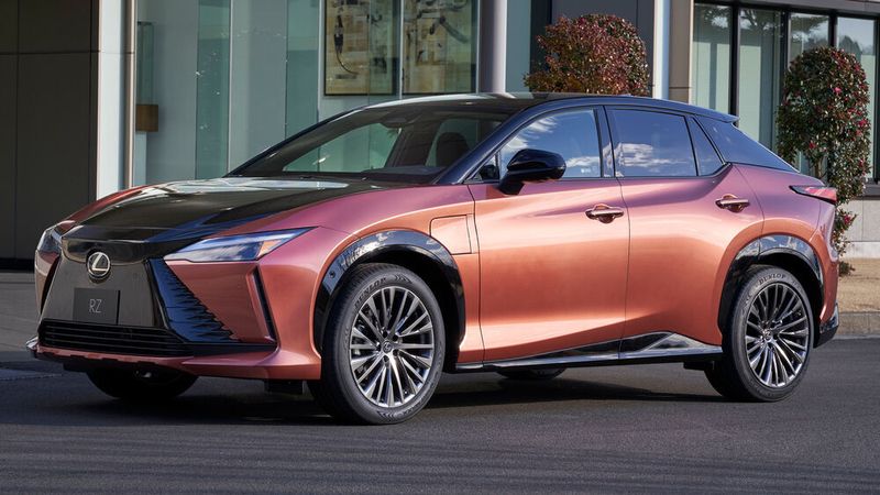 Der RZ 450e ist der erste Lexus, der von Anfang an auf einer Elektroplattform entwickelt wurde.