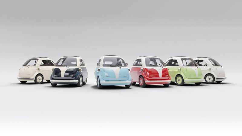 Der Karo sieht aus wie eine Isetta, fährt aber elektrisch.