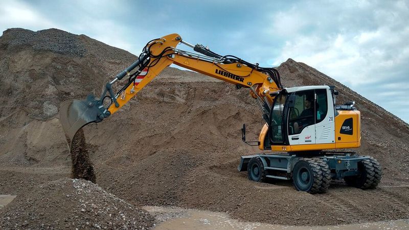 Forscher haben diesen Bagger mit Sensoren versehen und untersucht, wie die Baumaschine viel effizienter arbeiten könnte.