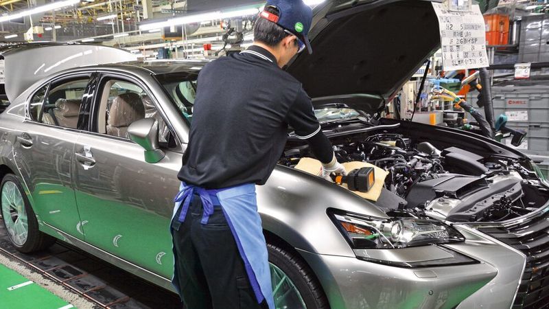 Toyota-Endmontage in Motomachi.