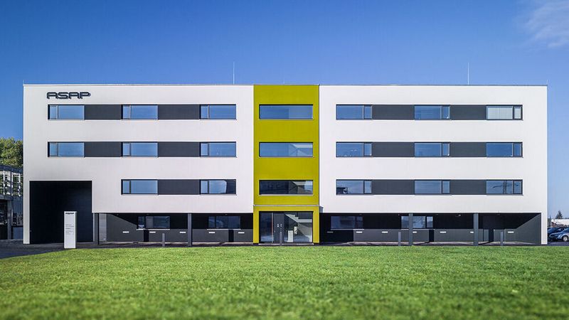 Die Asap-Unternehmenszentrale in Gaimersheim bei Ingolstadt.