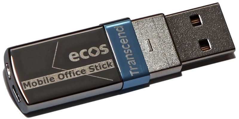 Ecos bietet für den sicheren Fernzugriff mit Zwei-Faktor-Authentisierung den Mobile Office Stick an.