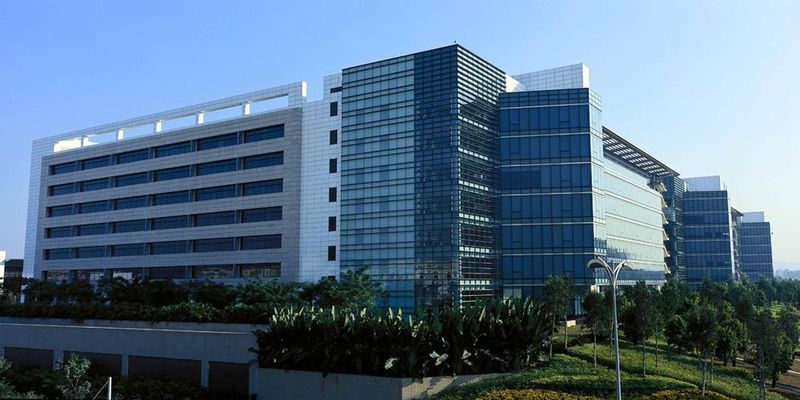 Das Forschungs- und Entwicklungszentrum von Huawei in Shenzhen (China).