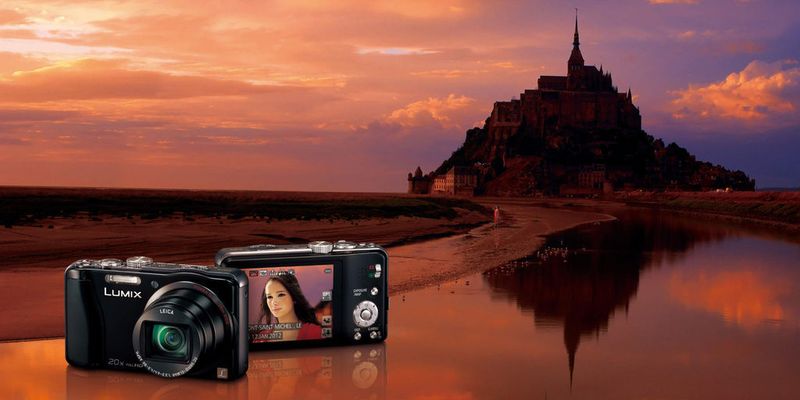 In den Farben Silber, Schwarz, Rot und Weiss und Braun wird des die Lumix DMC-TZ31 von Panasonic geben.