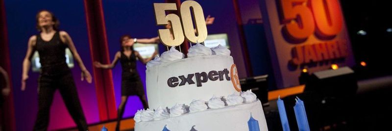 50 Jahre sind Grund genug für Expert zu feiern.