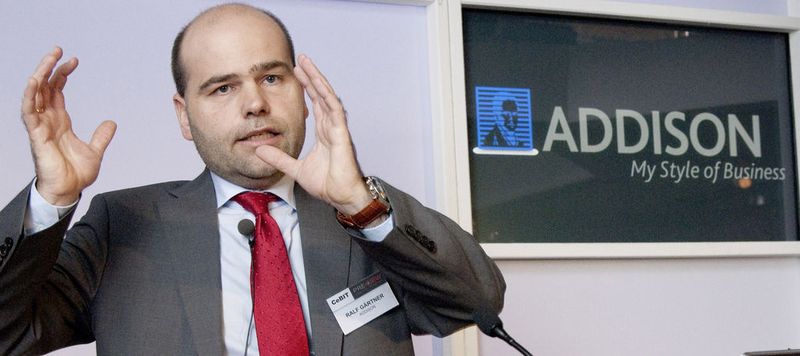 Addison-Geschäftsführer Ralf Gärtner sucht Softwarepartner für die Cloud.
