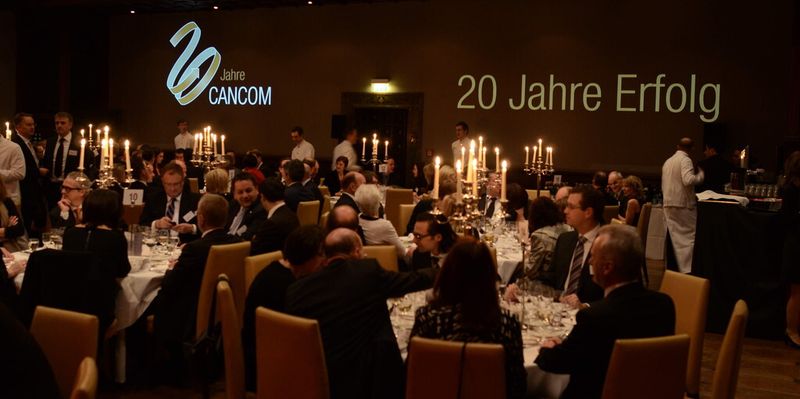 Cancom feierte sein 20. Jubiläum im Münchner Lenbach.