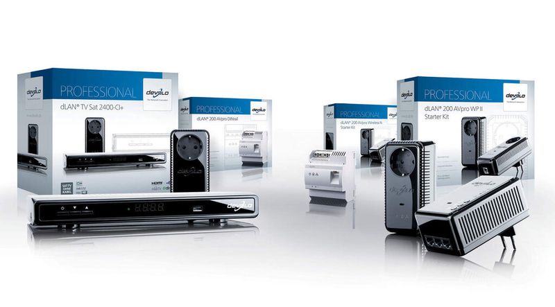 Die dLAN-Professional-Produktreihe ist für Fachhändler und nicht für Retailer bestimmt.