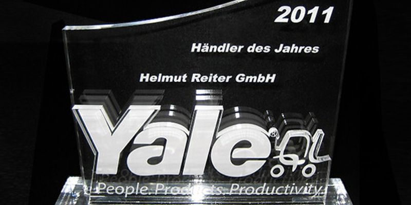 Händler des Jahres 2011 - eine der drei Auszeichnungen für Reiter.