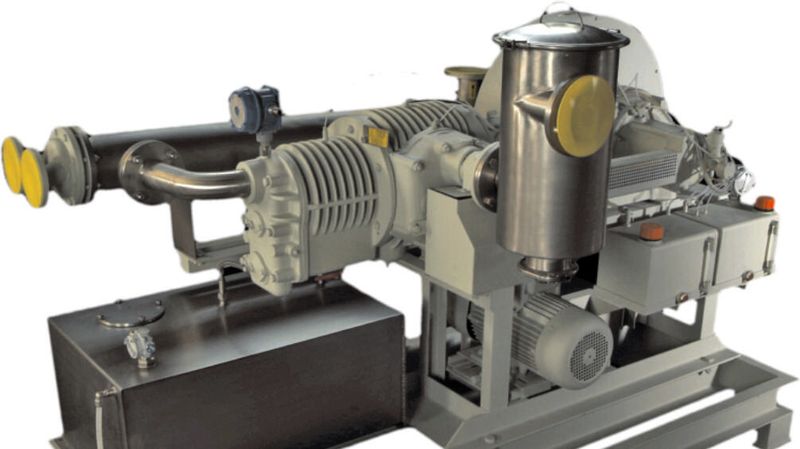 The design of the Saurus939 piston vacuum pumps is essentially simple, but backed by innovative technical features.