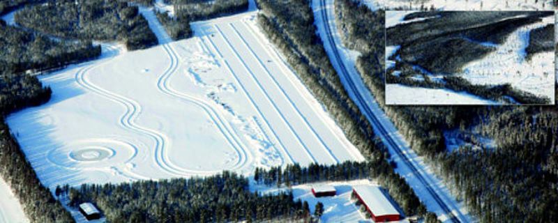 Das Bridgestone-Testzentrum in Vidsel ist auf festem Grund angelegt. Es bietet pro Jahr 14 bis 17 Wochen beste Wintertestbedingungen.