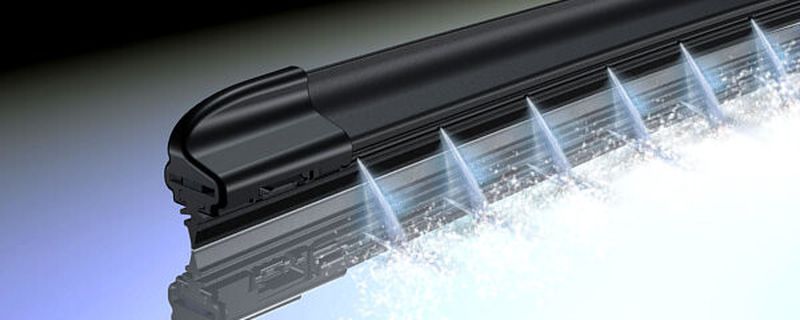 Laut Valeo kann AquaBlade bis zu 50 Prozent Reinigungsflüssigkeit sparen.