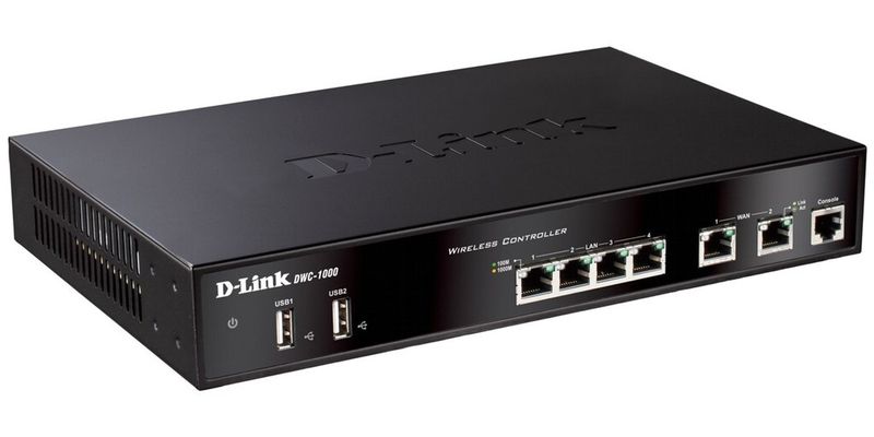 Der Wireless Controller DWC-1000 von D-Link verwaltete im Verbund bis zu 96 Access Points.