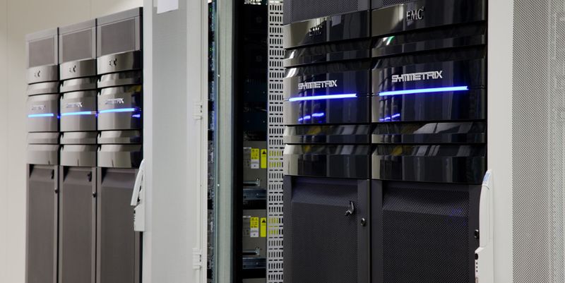 Der Vblock, ein Rechenzentrum in the Box, von VCE ist ein Beipsiel für Konvergente Systeme.