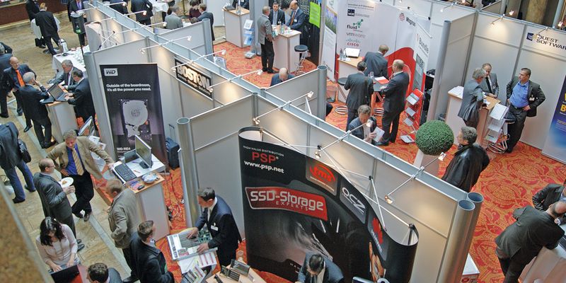 Knapp 900 Teilnehmer besuchten die STORAGE & DATAMANAGEMENT Technology Solution Days 2012.