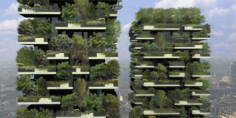 Eine Sensation nachhaltigen Bauens: Der in Mailand entstehende «vertical forest».