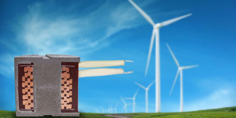 Schnittbild einer mit Hochfrequenz-Litze gewickelten Speicherdrossel