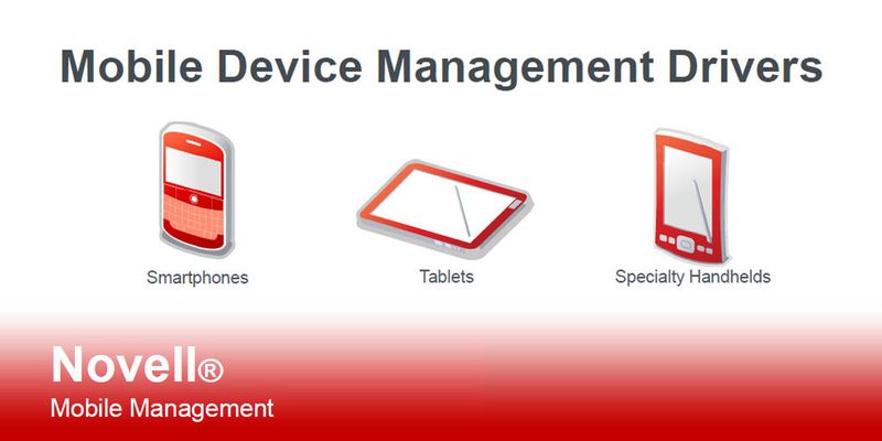 Novell ZENworks Mobile Management läuft eigenständig oder als Teil einer integrierten ZENworks-Umgebung.