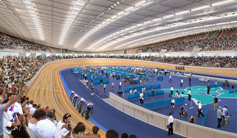 Velodrom der olympischen Spiele 2012