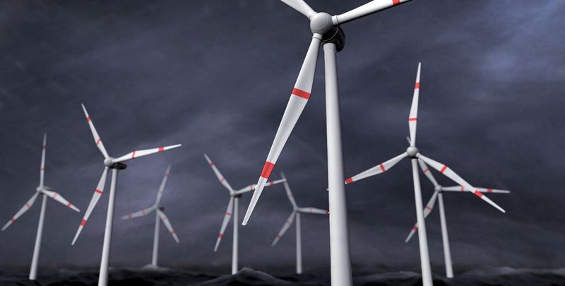 Der Vibrationssensor NVA65 von TWK-Elektronik überwacht Windkraftanlagen auf Schwingungen, die etwa durch heftige Windböen hervorgerufen werden können.