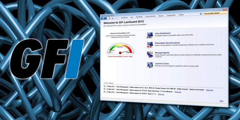 GFI LanGuard 2012 vereint drei Sicherheits-Tools in einer Lösung: Patch-Management, Schwachstellen-Analyse und Netzwerk-Audits für Hard- und Software.