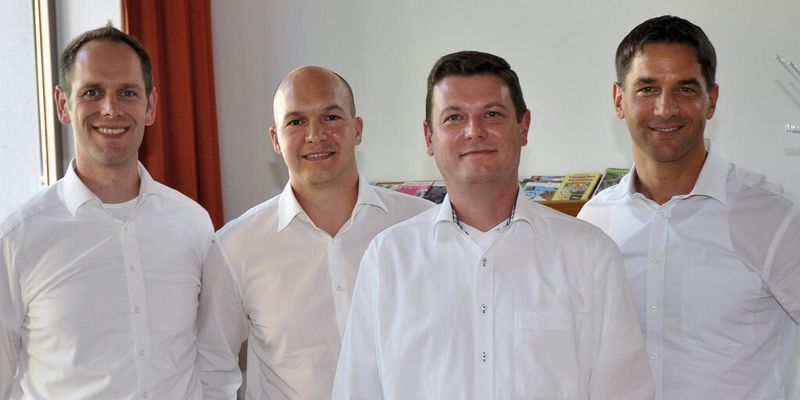 Die neue Also-Actebis-Geschäftsführung (v.l.n.r.): Matthias Lorz, Stefan Klinglmair, Reiner Schwitzki und Heino Deubner